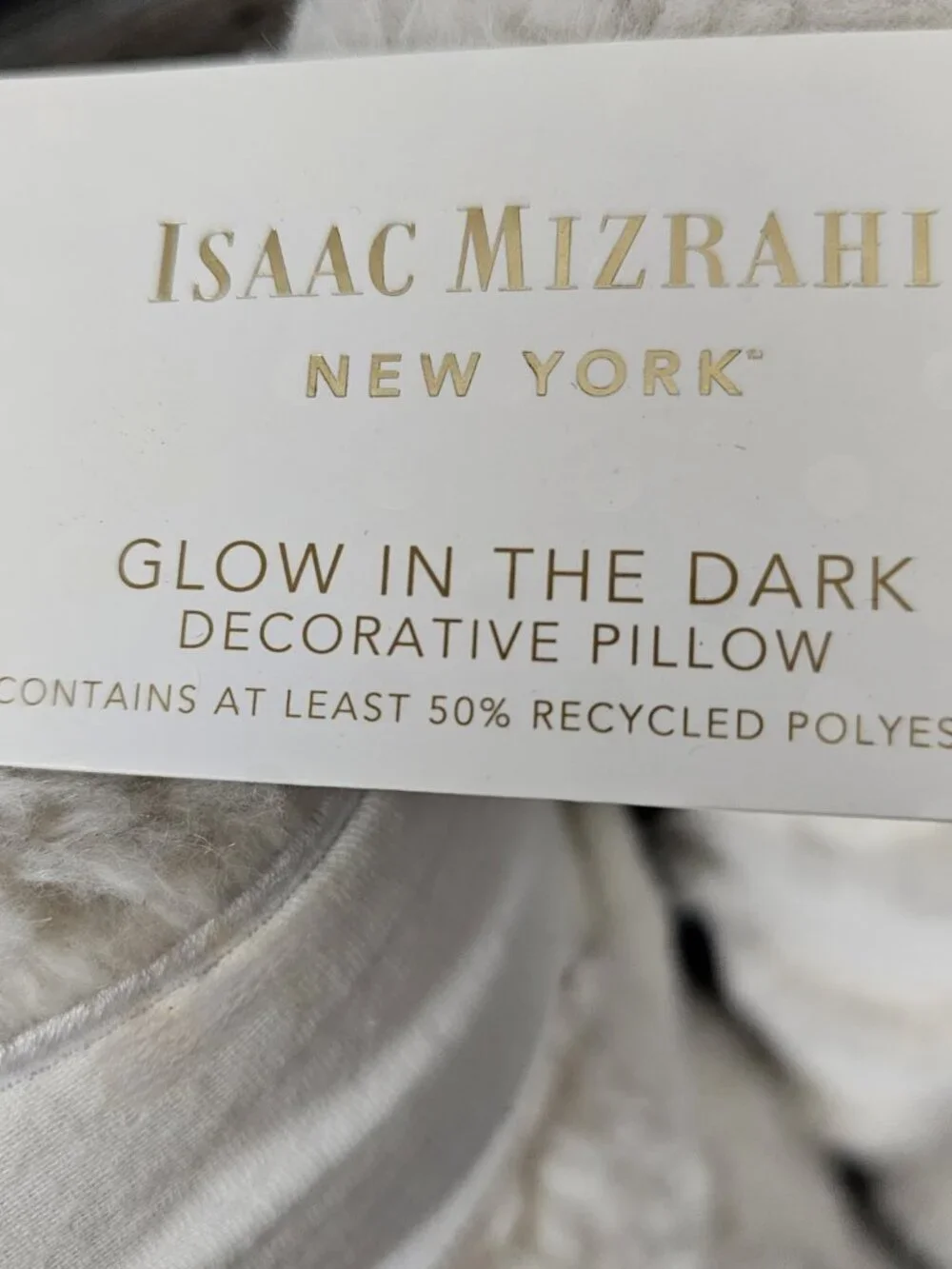 Isaac Mizrahi Oversized Stuffed Plush Mummy 5ft Pillow Glow In The Dark New